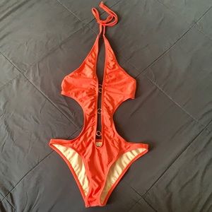 ORANGE 1 Piece BIKINI